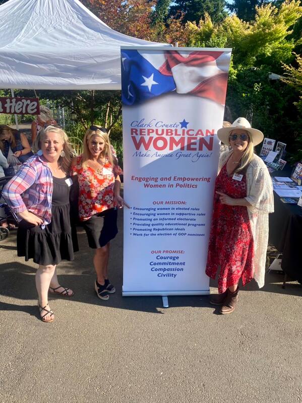 Clark County Republican Women held a membership event in July 2023.