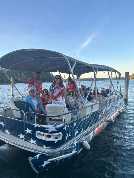 South Puget Sound Republican Women's Ladies of Liberty Party in August 2023 was a huge success ~ boat rides ~ music