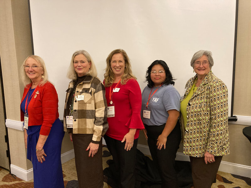 The women of our afternoon sessions were WFRW  members Jan Grayhek, Billie Jean Liedahl, Karie Brown and Cindy Kadinger.